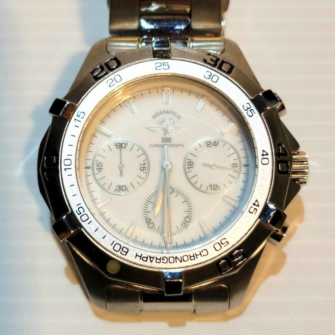 【美品】INDIANAPOLIS 500 インディ 500 腕時計