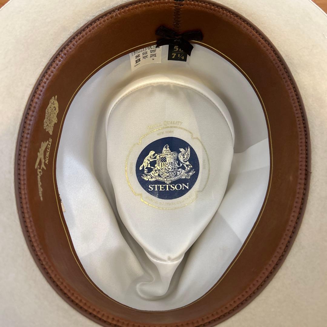STETSON ステットソンサンドベージュ ストラトライナー 58㎝ STETSON ステットソンサンドベージュ ストラトライナー 58㎝