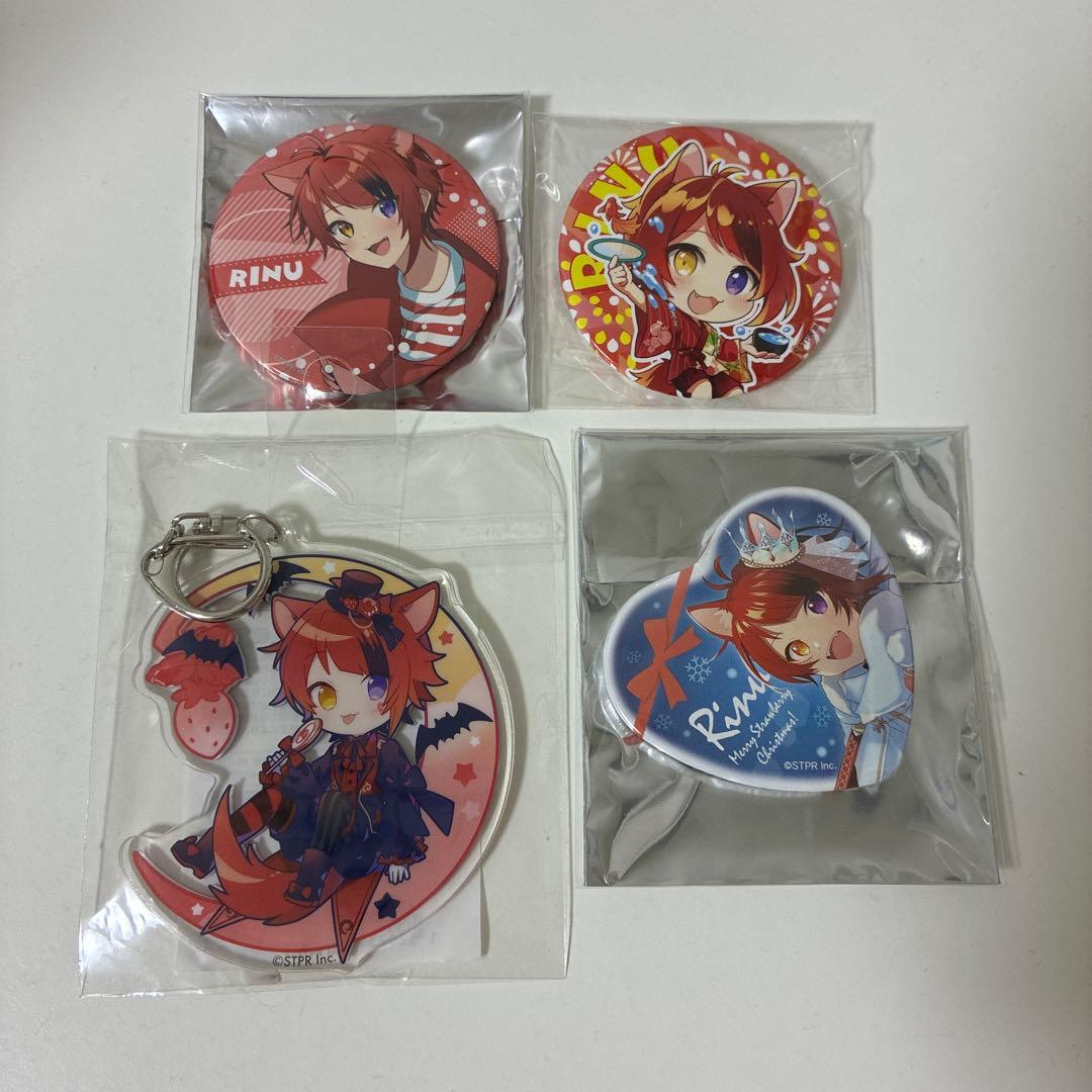 すとぷり 莉犬くん／アクキー＆缶バッジ - メルカリ