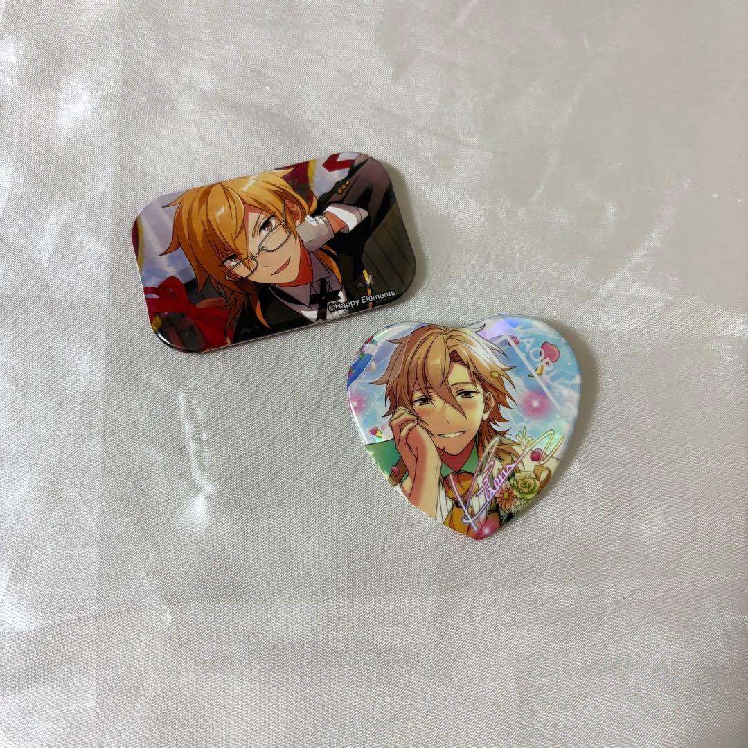 あんスタ 羽風薫 まるかく缶バッジ 願望缶バッジ - メルカリ