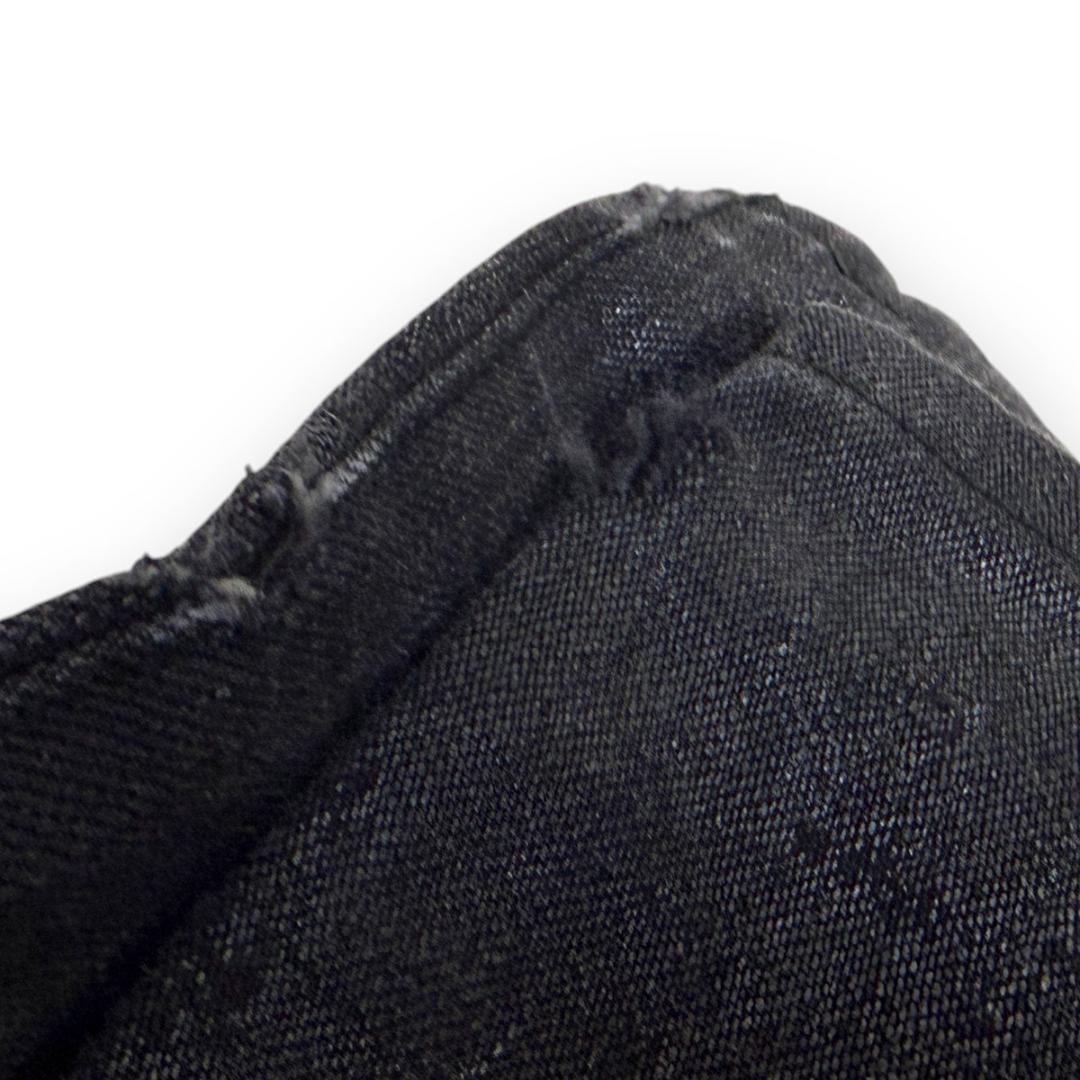 J6351 ディオールオム 07AW ラスターコーティングデニムパンツ 黒 27 J6351 ディオールオム 07AW ラスターコーティングデニムパンツ 黒 27