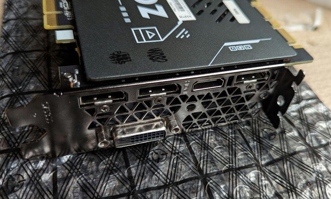 ZOTAC GeForce GTX 1070 Mini 8GB グラフィックボード・グラボ