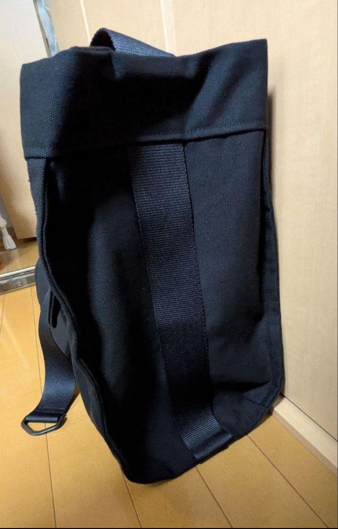 自作】kontor BIG NEWSPAPER BAG ショルダーバッグ 黒