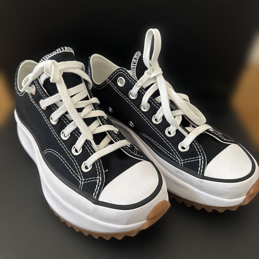 コンバース ランスターハイク 24cm 黒 ローカット 日本未発売