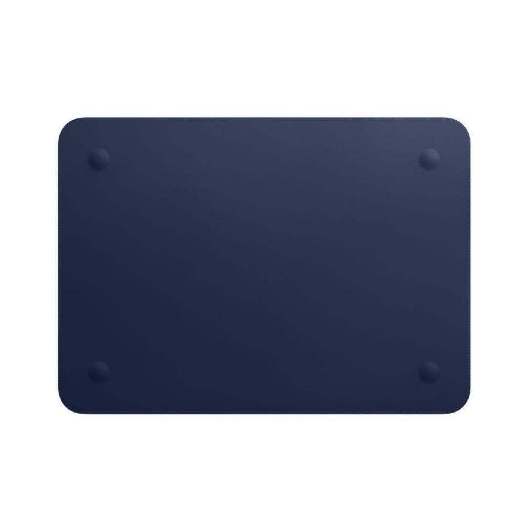 ※新品 MacBook Pro レザースリーブ 純正ケース 15インチ ブルー