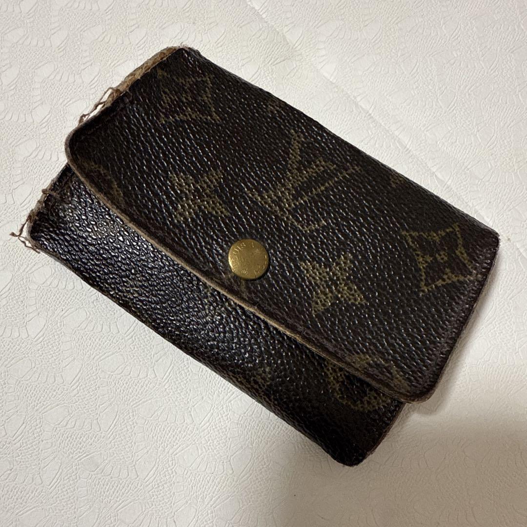 Louis Vuitton レザーキーケース ダークブラウン