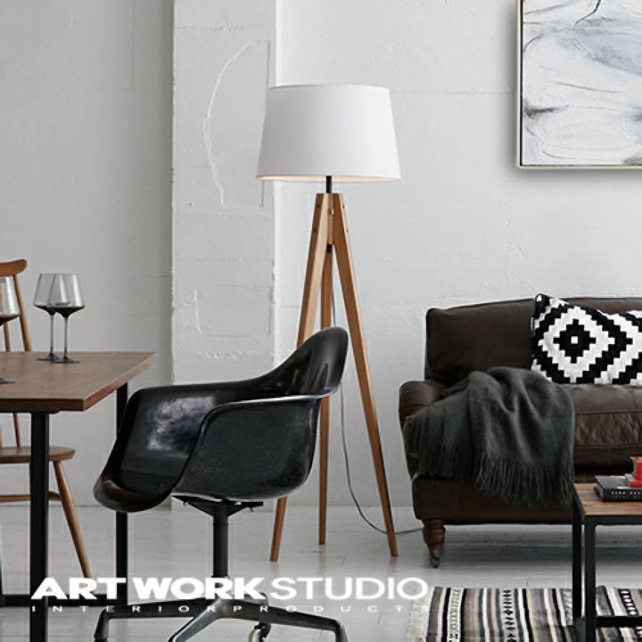 アートワークスタジオ　AW-0507 フロアスタンド　　シェード2ヶ付き Espresso-floor lamp｜ARTWORKSTUDIO公式