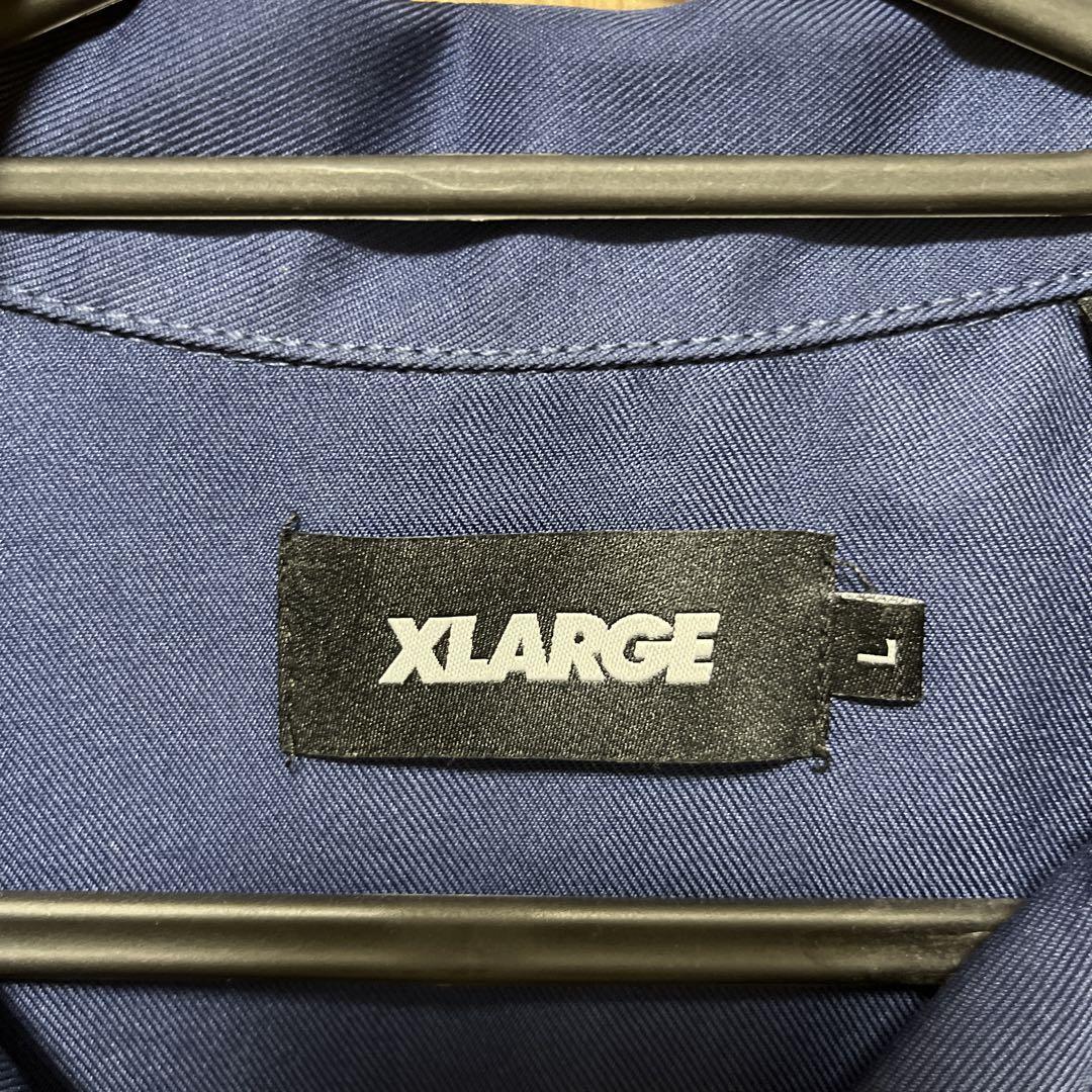XLARGE ボウリングクラブ 半袖シャツ ネイビー XL - メルカリ