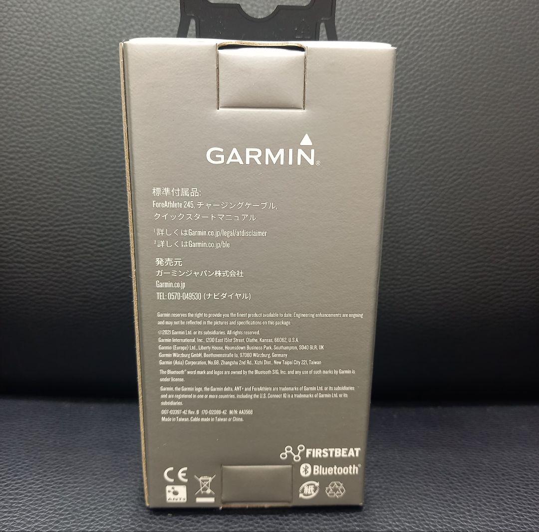 GARMIN FOREATHLETE 245 ブラック ガーミン
