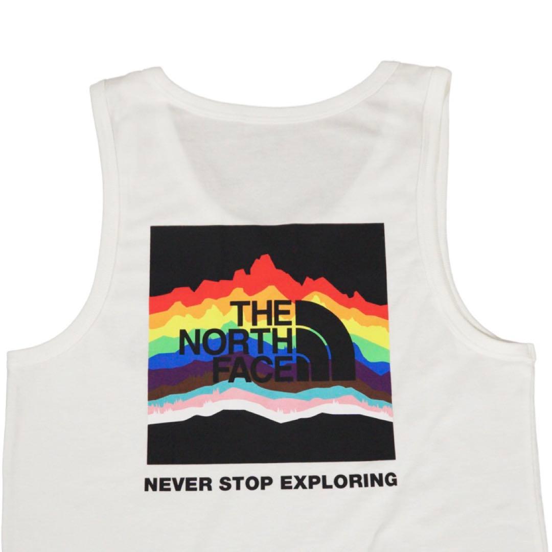 US限定ノースフェイス タンクトップ　US XL　NORTHFACE US限定新品 ノースフェイス XL タンクトップ 黒 速乾 フラッシュドライ