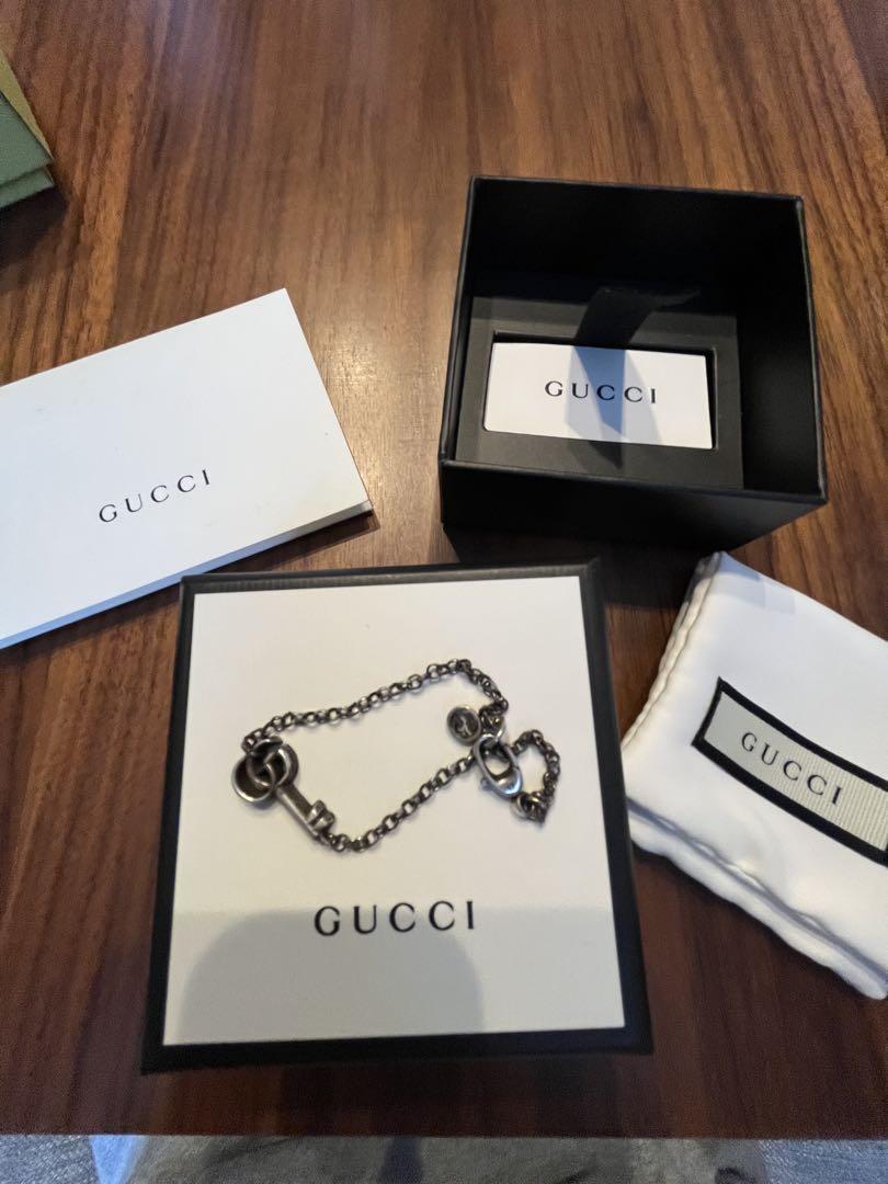 GUCCI ブレスレット ダブルG アラベスク キー