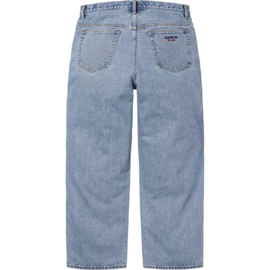 Supreme 25SS Baggy Jean Washed Indigo