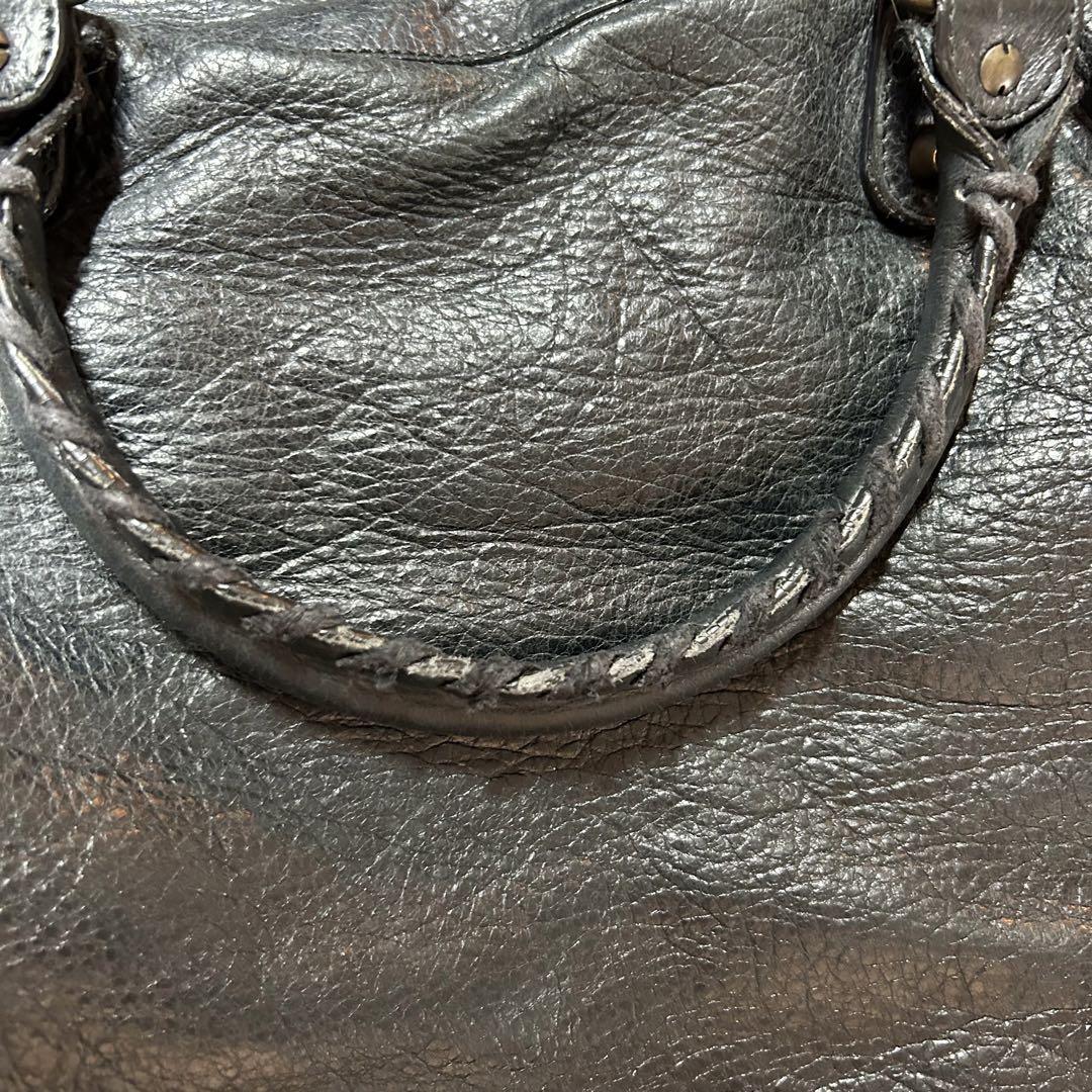 バレンシアガ Balenciaga シティ クラシック 黒 ブラック 画像10