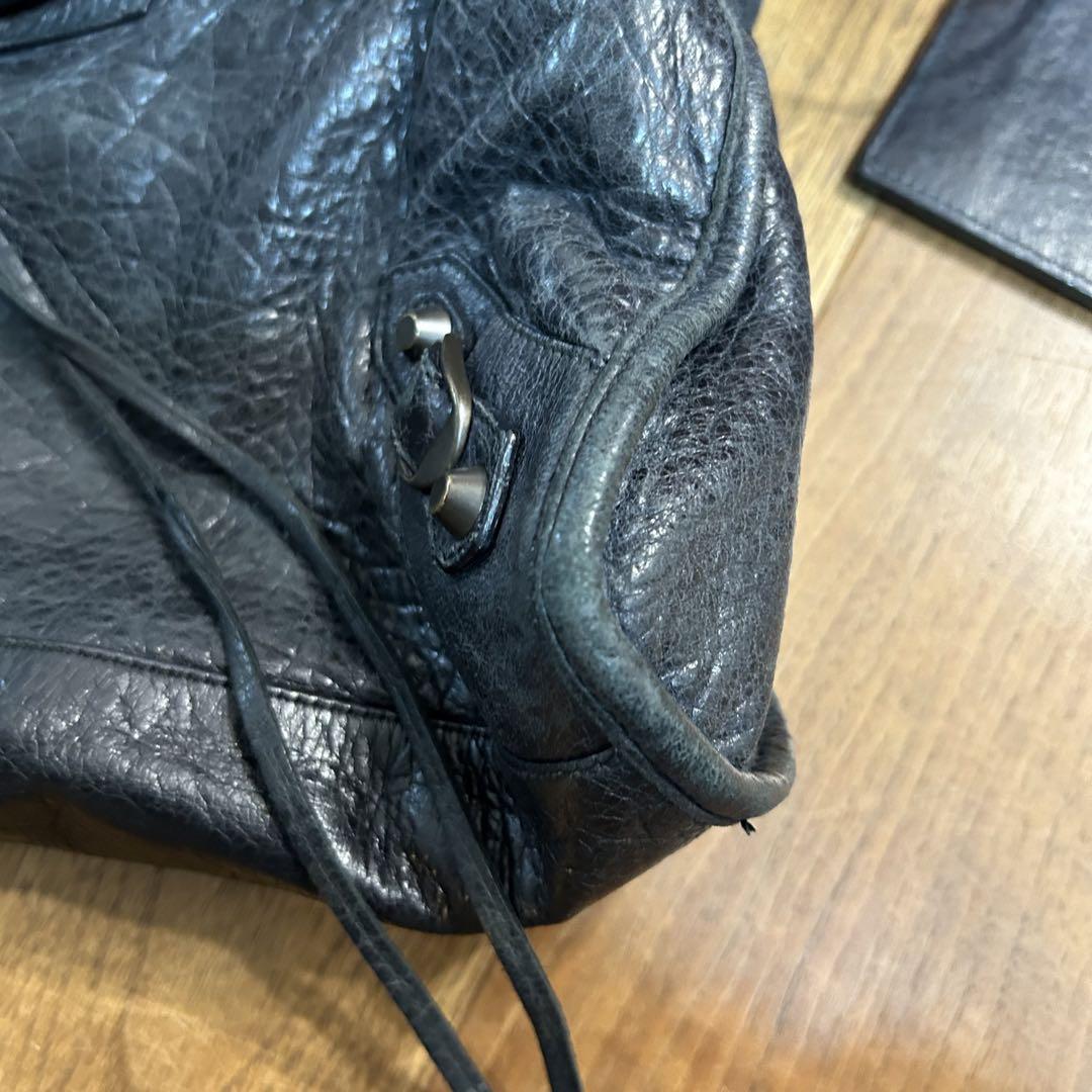 バレンシアガ Balenciaga シティ クラシック 黒 ブラック 画像9