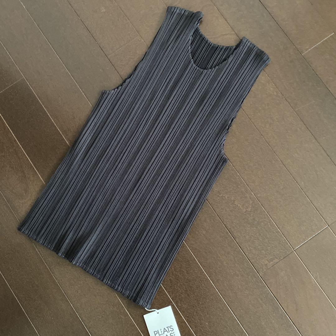 プリーツプリーズ JUICY CORORS ジューシーダークグレーFREE SIZE・PLEATS PLEASE