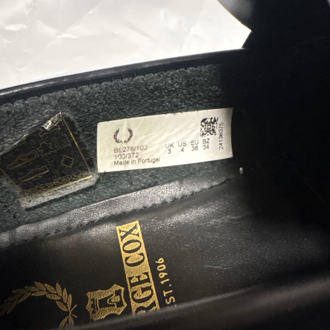 FRED PERRY GEORGECOX ローファー UK3