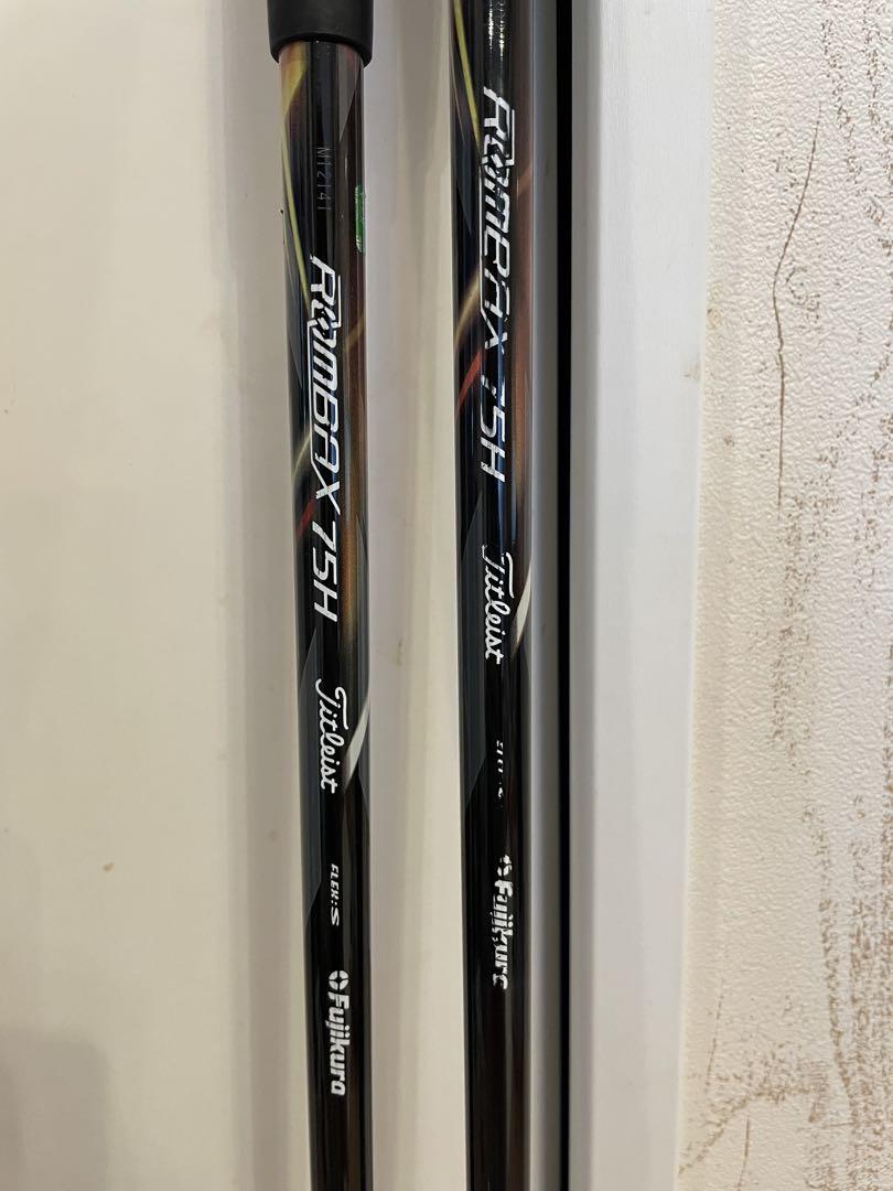 名器 Titleist 913H 4U 5U ROMBAX 75 S 2本セット