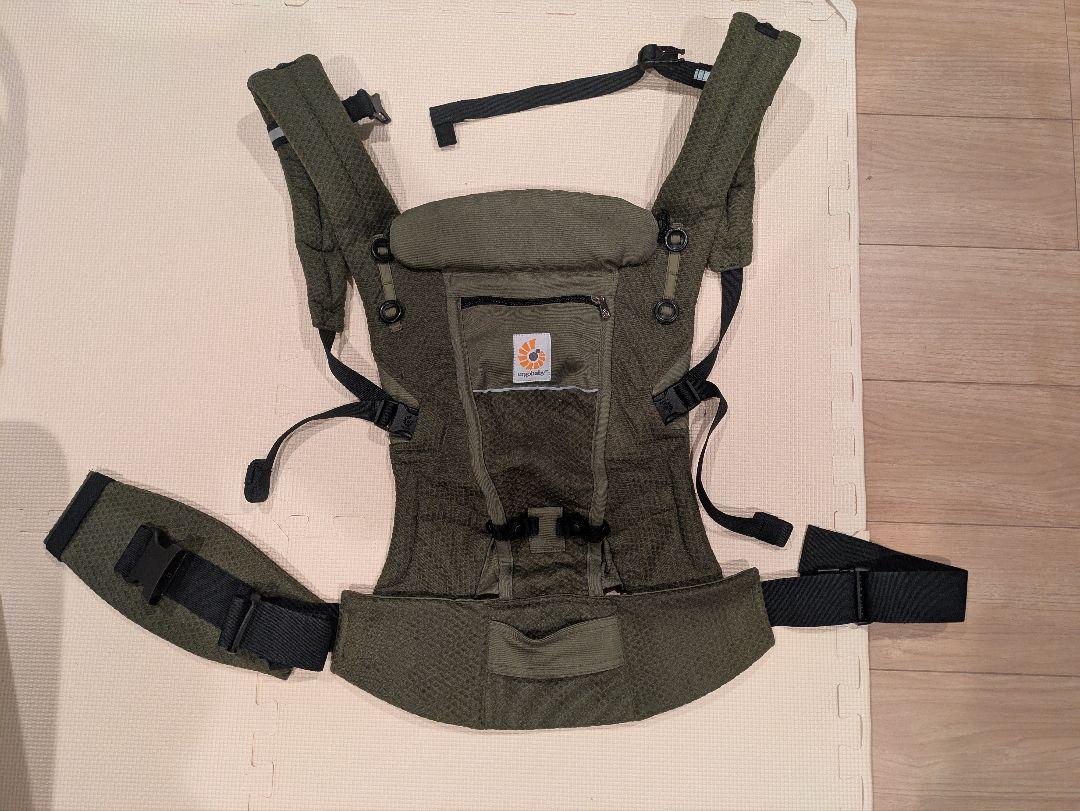 【ergobaby】 ADAPT SoftFlex 抱っこ紐 カーキー