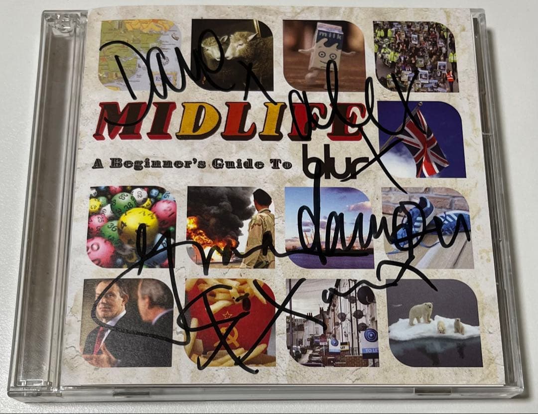 BLUR サイン入り 2CD目立った傷や汚れなし