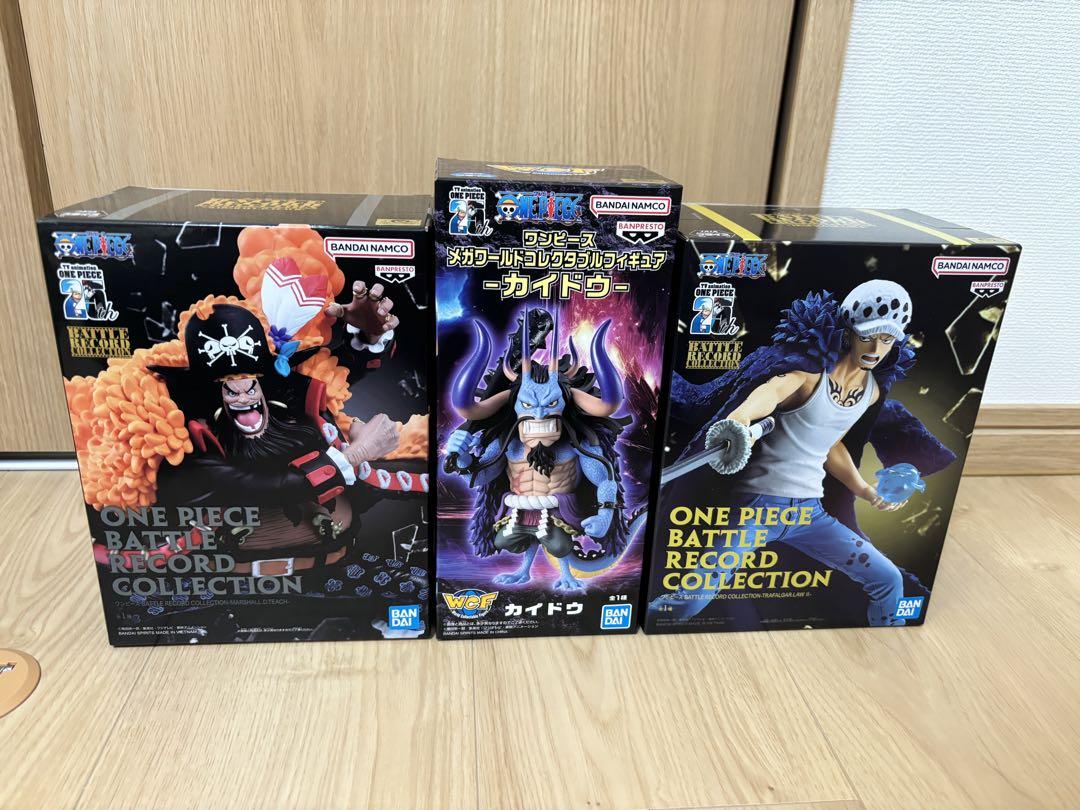 ワンピース フィギュア 3体セット 必ず商品説明を読んでから購入をご検討下さい ONE PIECE フィギュア 3体セット - メルカリ