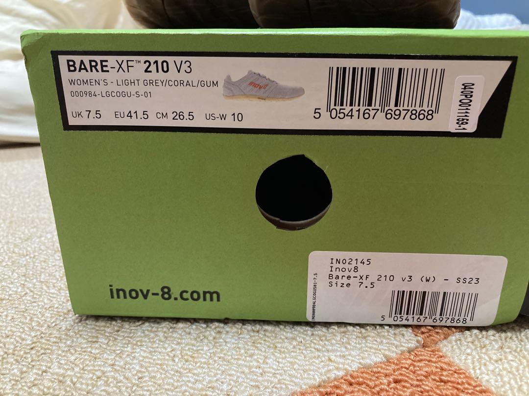 靴 Inov-8 Bare-XF 210 V3