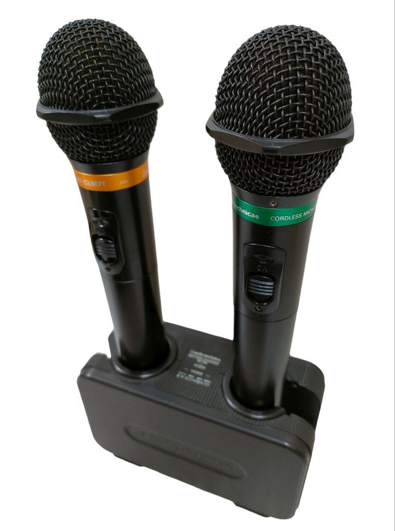 【audio-technica】赤外線ワイヤレスマイク一式セット 中古美品