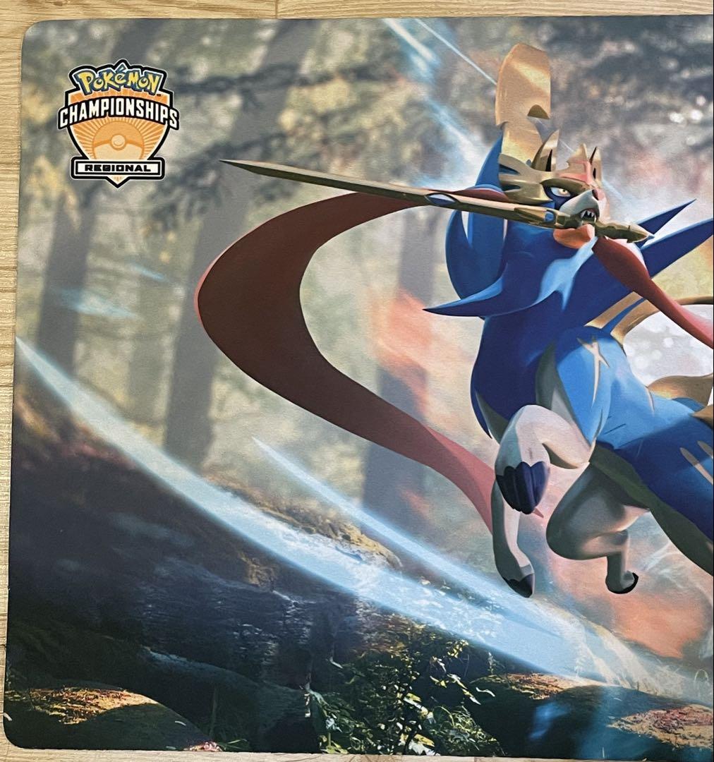 海外大会限定 ザシアン プレイマット 公式品 ポケモンカード