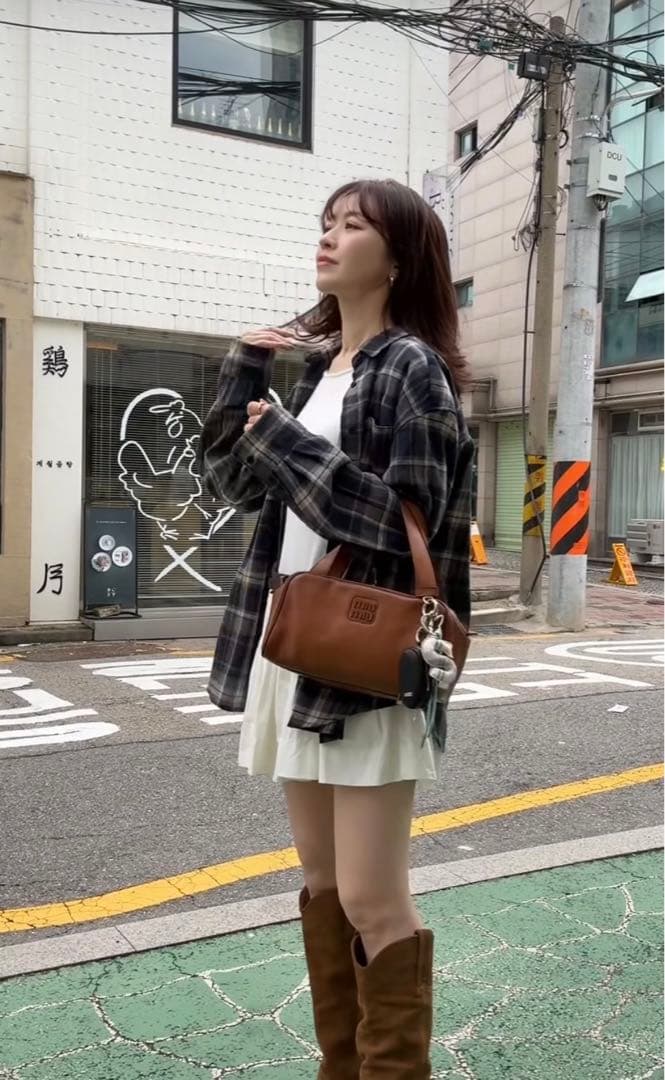 【完売品】Mila Owen チェックネルシャツ