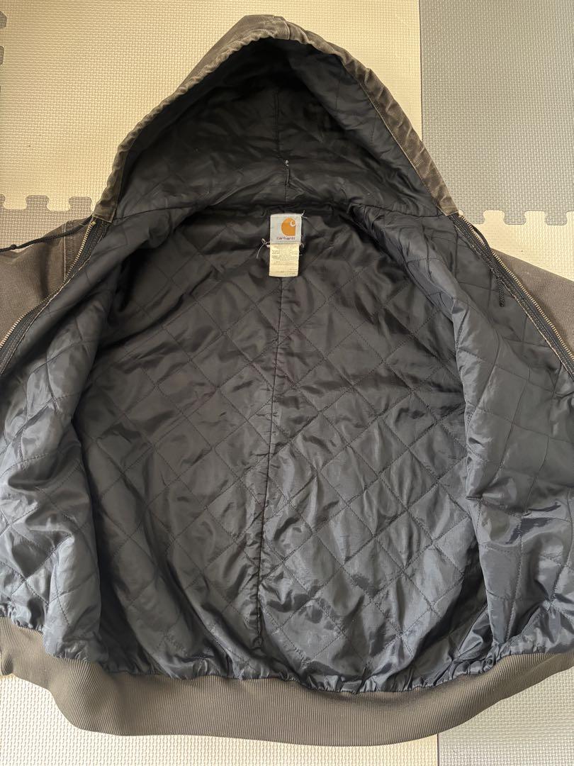 Carhartt グレー フルジップ フード付きジャケット Carhartt グレー フルジップ フード付きジャケット