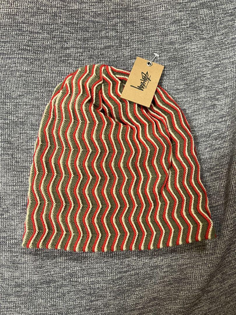 SKULLCAP CRINKLE STITCH ／STUSSY