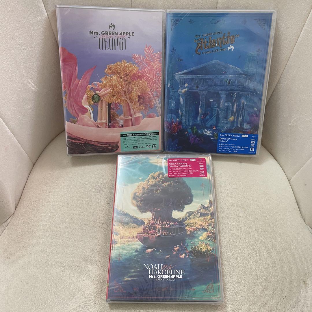 Mrs.GREEN APPLE通常版 DVD 3作品#6bd25 - メルカリ