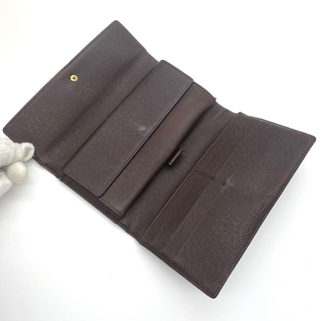 美品✨ルイヴィトン　ダミエ　エベヌ　ポルトフォイユ　インターナショナル　長財布 廃盤美品】ルイヴィトン ダミエ エベヌ ポルトフォイユ