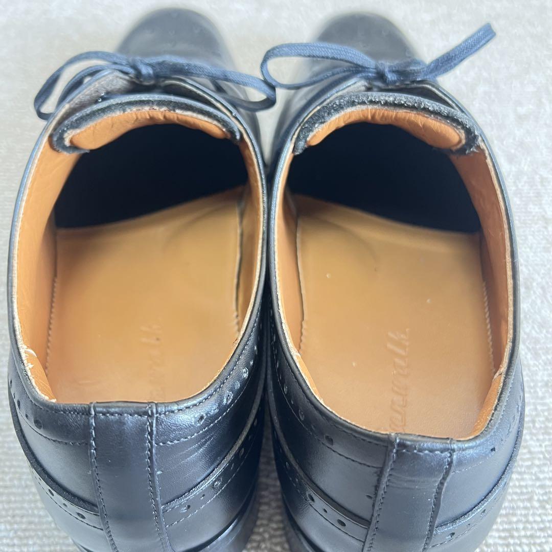 asics Runwalk ランウォーク ウィングチップ レザー 25.5㎝