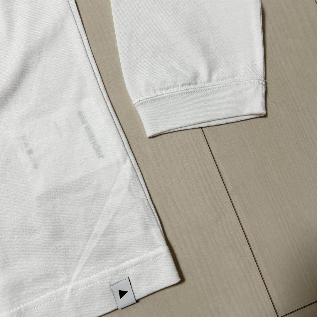 and wander アンドワンダー　ロンT ロングスリーブTシャツ