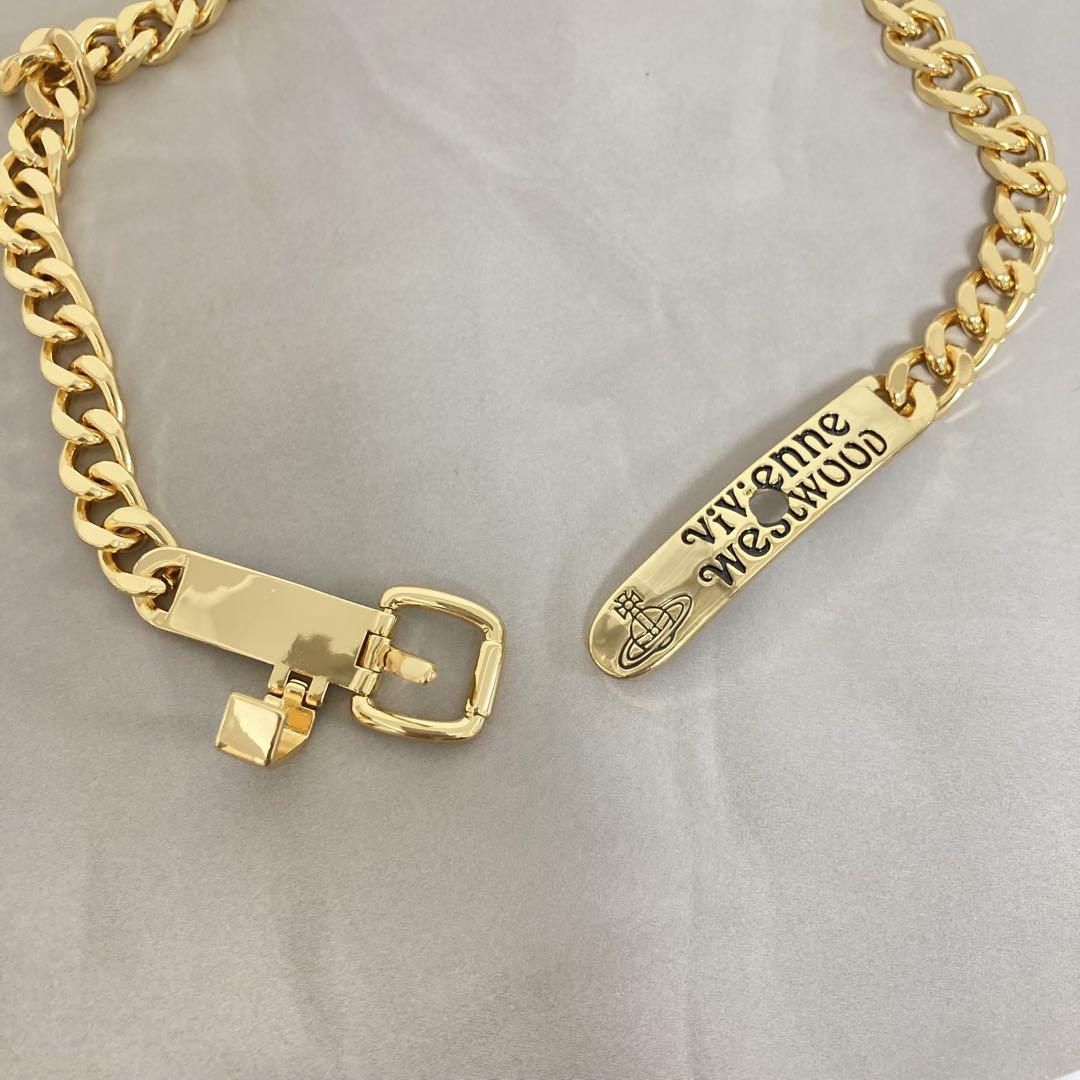 Vivienne Westwood AUGUSTINO チョーカー ゴールド - メルカリ