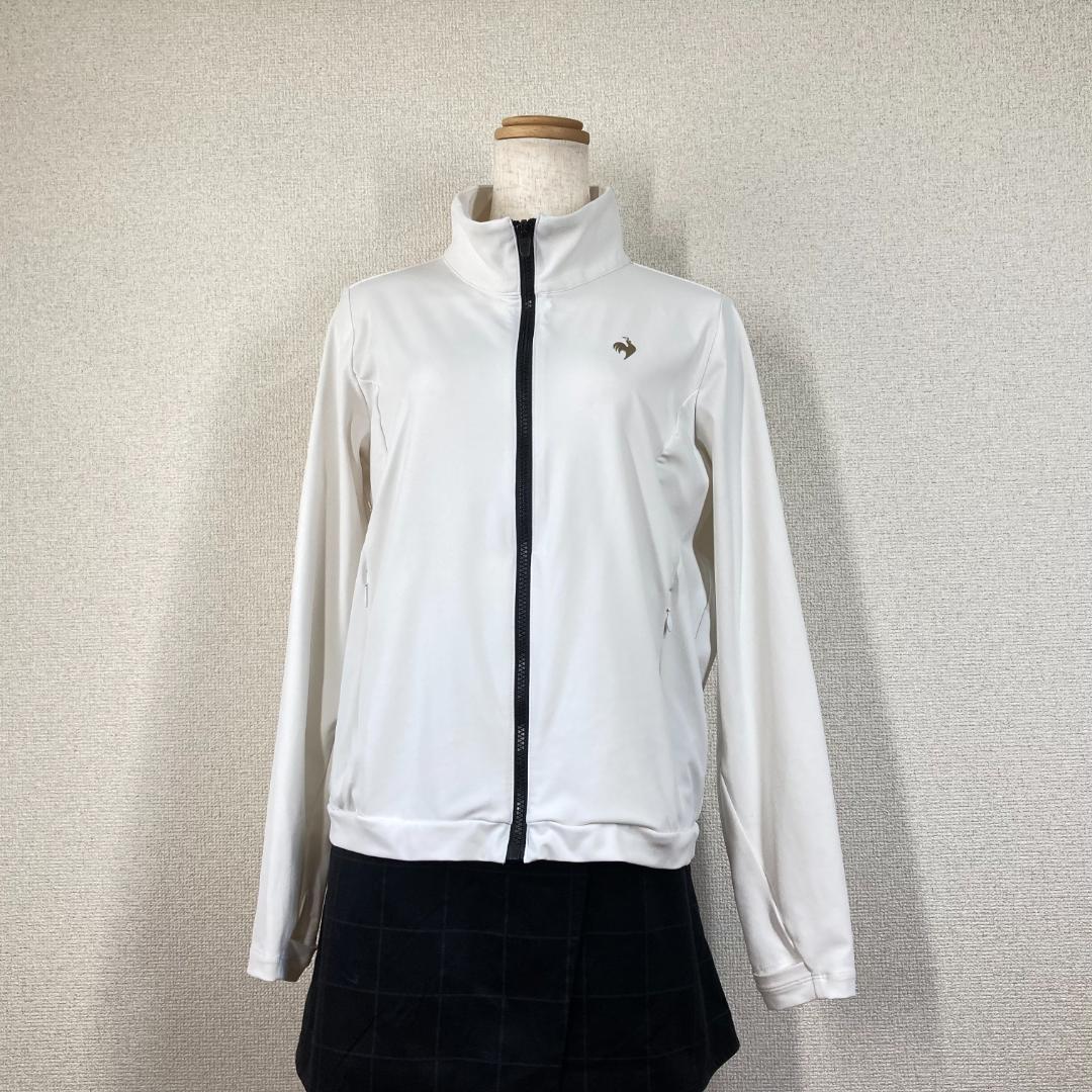 【ルコック】ストレッチライトブルゾン　ジャージ　美品　ストレッチ　ゴルフウェア