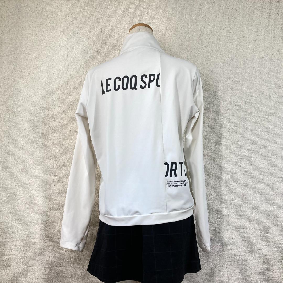 【ルコック】ストレッチライトブルゾン　ジャージ　美品　ストレッチ　ゴルフウェア