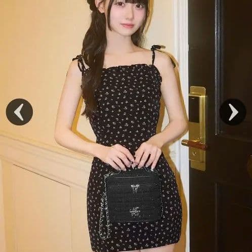 ミシェルマカロン レース ボレロ 付き 小花柄 ミニワンピース - メルカリ