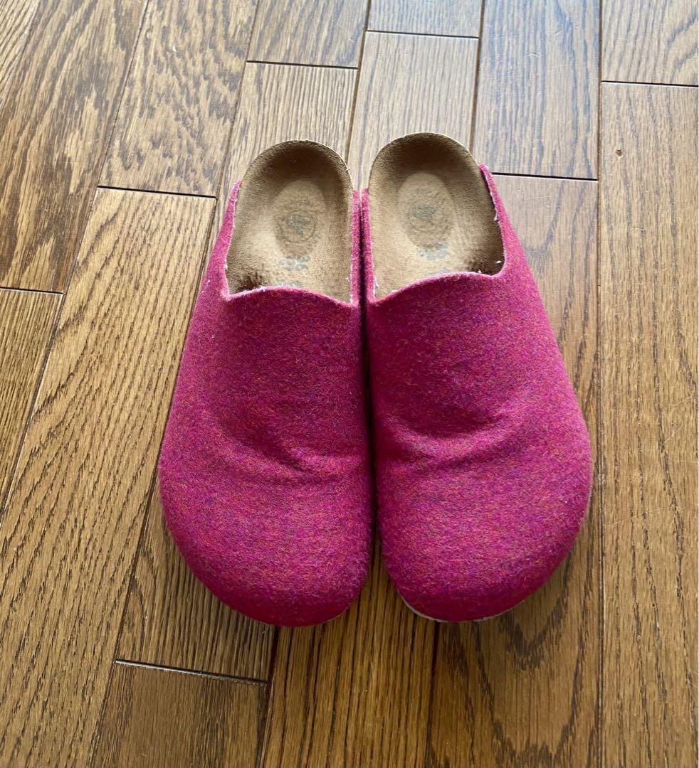 BIRKENSTOCK DAVOS/ダボス フェルト36 23センチ　ピンク