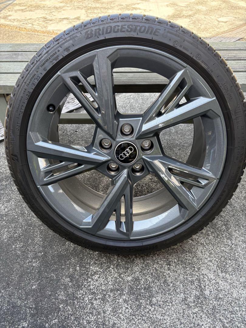 アウディA38Y S-Sライン 純正ホイールタイヤ4本セット18×8J
