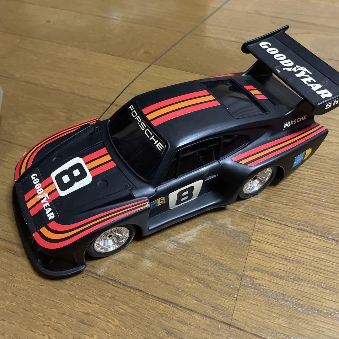 昭和レトロ　ラジコン ポルシェ935ターボ 昭和レトロ サンワ チャンピオンシリーズ ラジコンカー ポルシェ