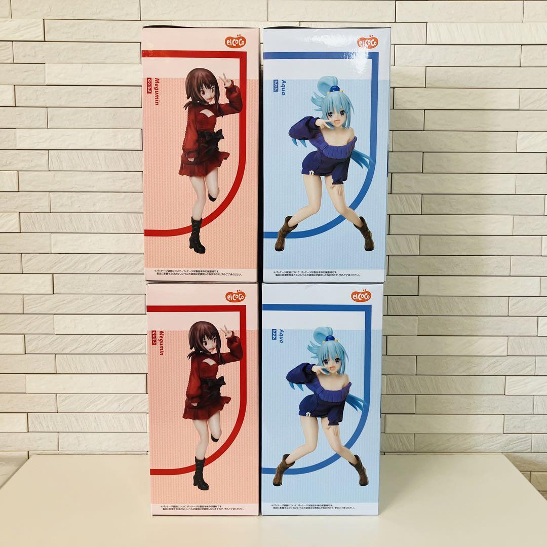 このすば！１/７スケールフィギュア4体セット このすば！1/7スケールフィギュア4体セット コミック・アニメ