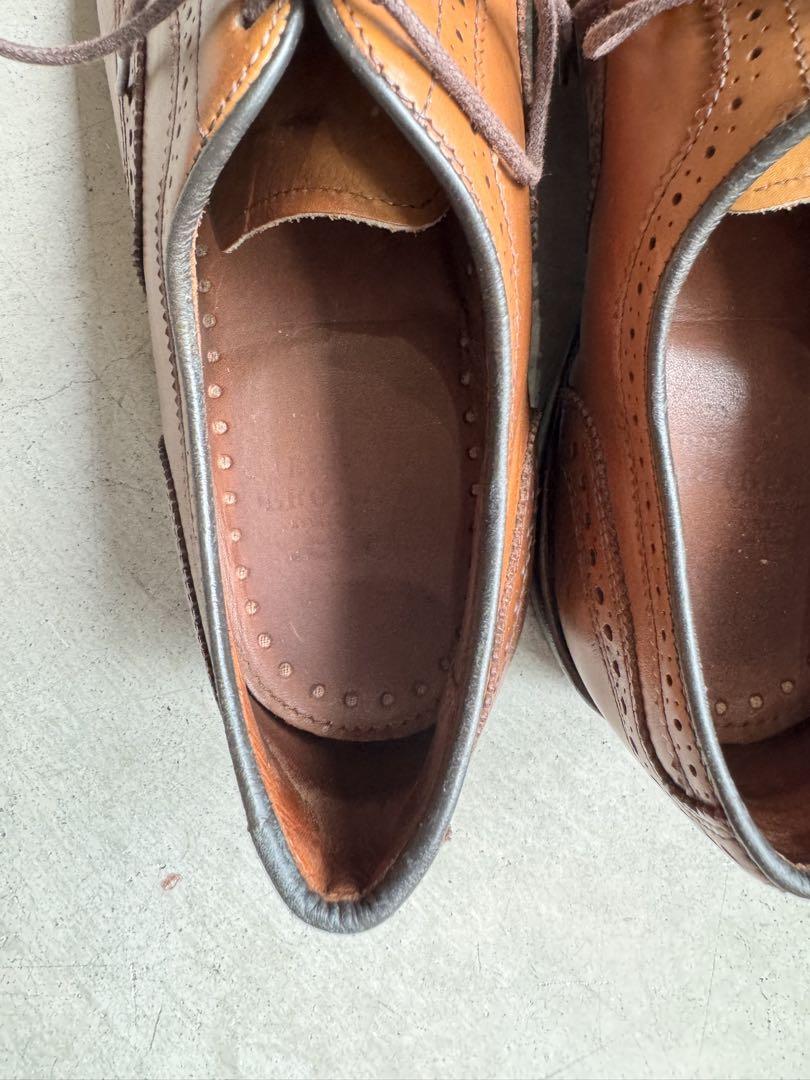 Allen Edmonds BrooksBrothersウイングチップUS9B