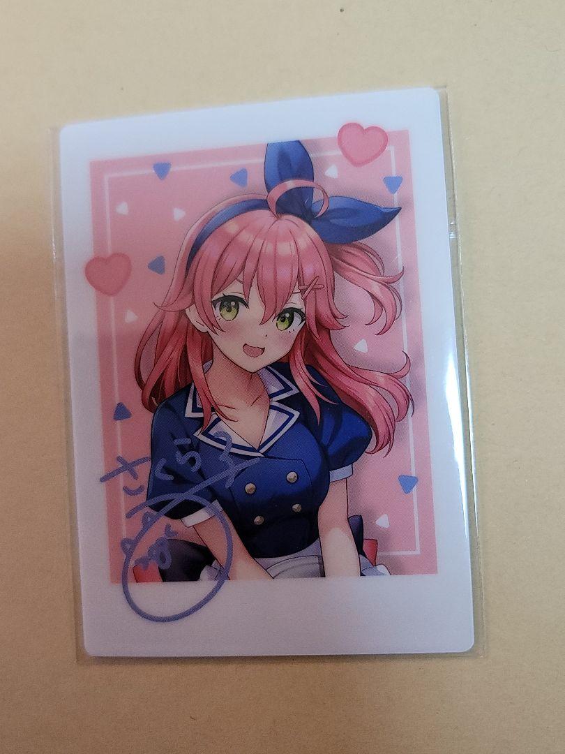 ホロライブ hololive ローソン さくらみこ 缶バッジ カード