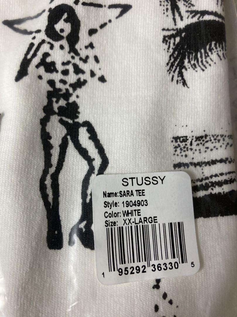 ステューシー STUSSY SARA TEE スピード発送 stussy SARA Tee 白 XXL ステューシー サラ Tシャツ - メルカリ
