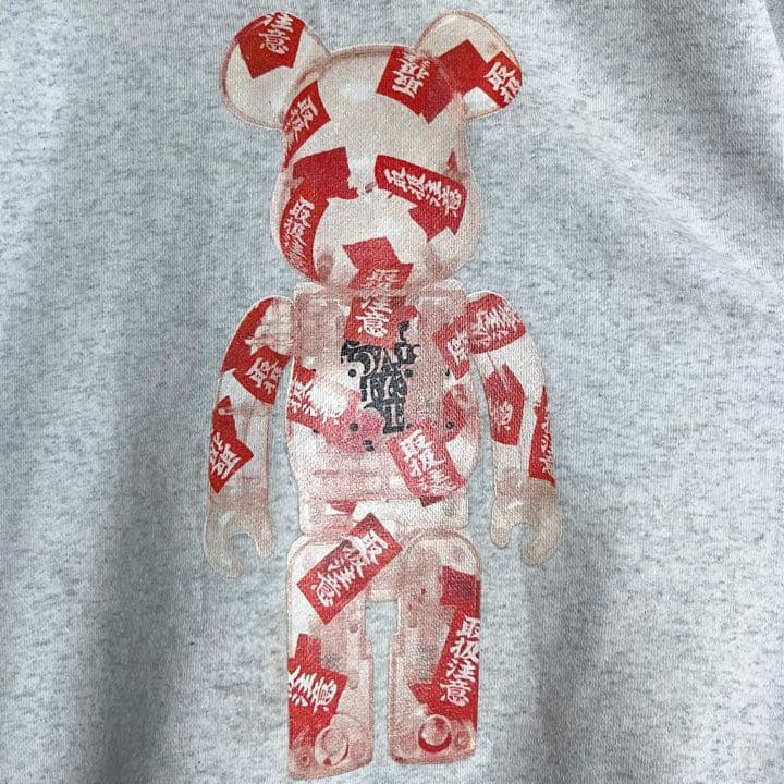 人気Lサイズ】ブラックアイパッチ☆両面ロゴ入りスウェット 希少