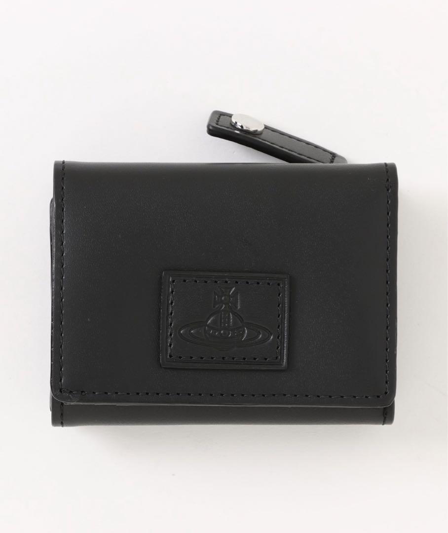 Vivienne Westwood 財布 三つ折 METALLIC CRINKLE 口金三つ折り財布(シルバー)（レディース