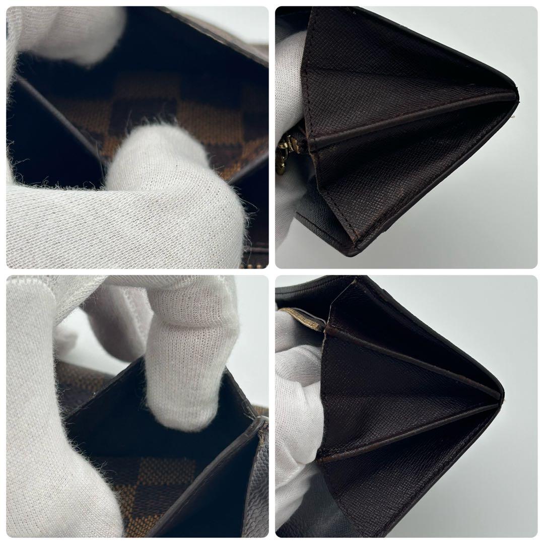 ルイヴィトン ダミエ ポシェット ポルトモネ クレディ 長財布 旧 サラ