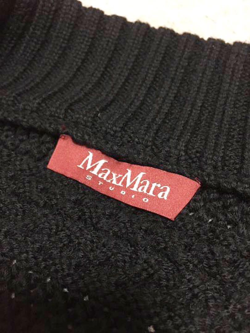 正規店通販 MAXMARA カーディガン ボレロ ポンチョ ニット ブラック レディース Mm4SB-m53805371592 超特価定番