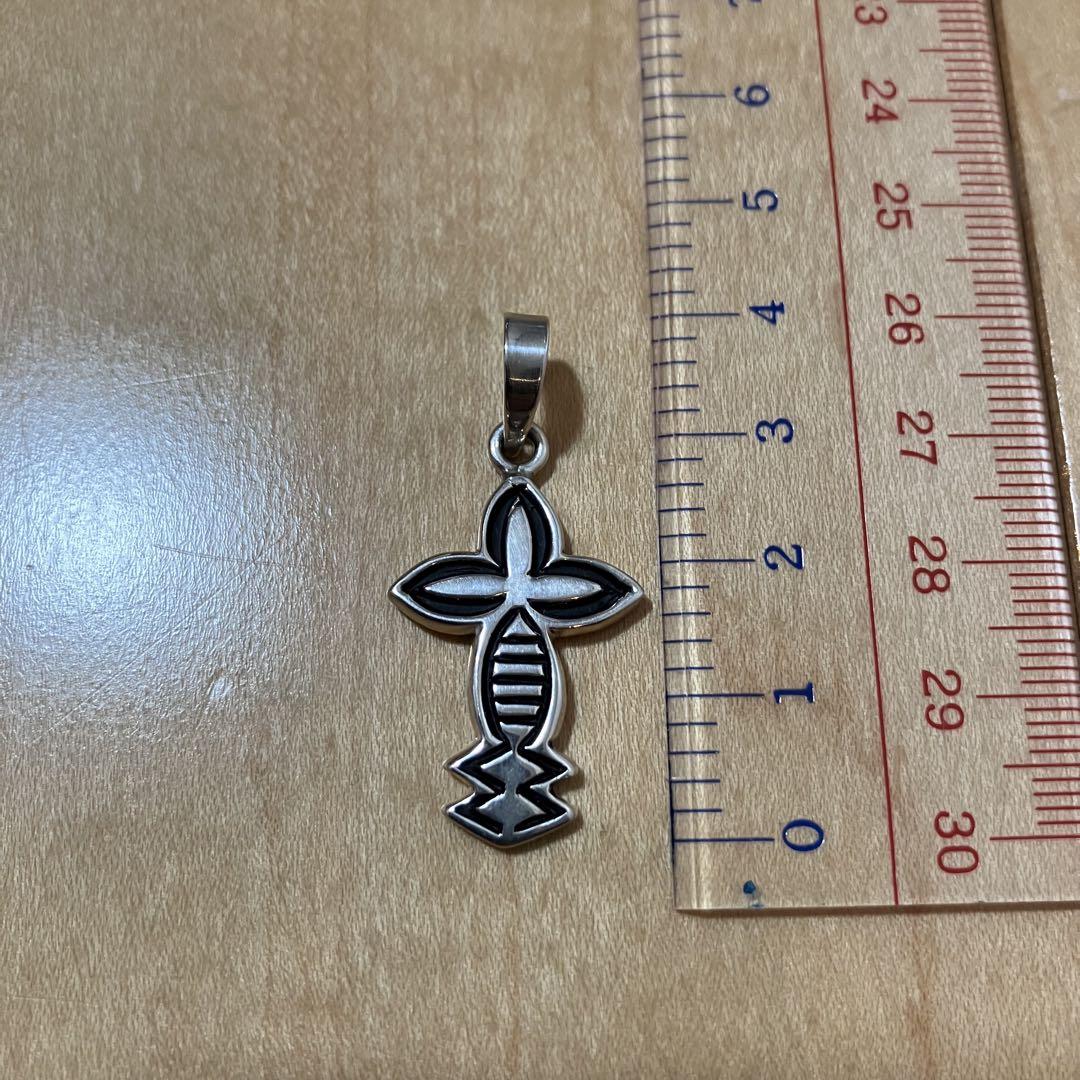 ⑧【美品】Steven J Begay スティーブンJビゲイ クロスペンダント